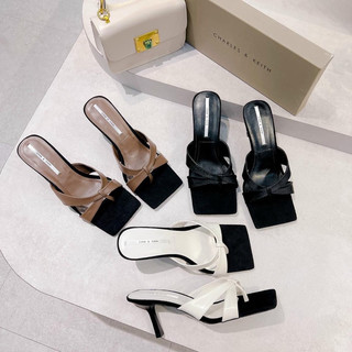 Dép cao gót 2 quai chéo xỏ ngón gót nhọn 6p bigsize 35-43