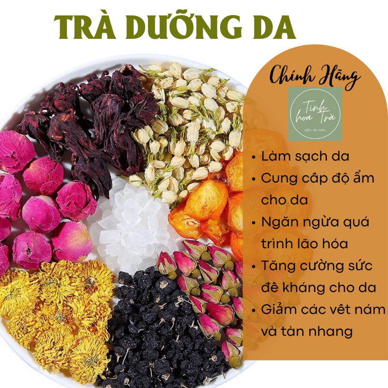 Gói TRÀ ĐẸP DA làm sạch da, giảm thâm nám