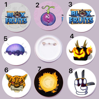 Huy hiệu Blox Fruit 3 cái khác nhau / Huy hiệu Game Blox fruit