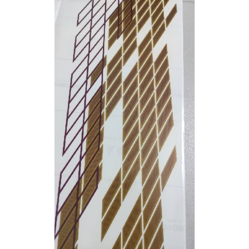 Tem dán sườn  xe  Toyoto Zace GL