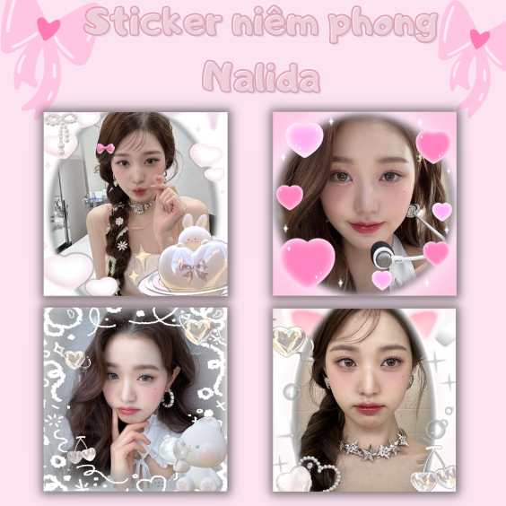 Sticker niêm phong, nhãn dán Wonyoung