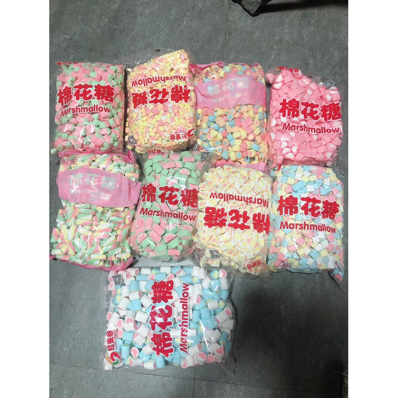 Kẹo bông gòn marshmallow 150g-500g