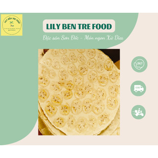 Bánh phồng chuối sơn đốc bến tre 50 cái