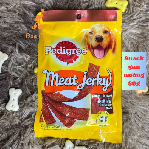 Snack thưởng Meat Jerky cho chó - thơm ngon, đủ vị