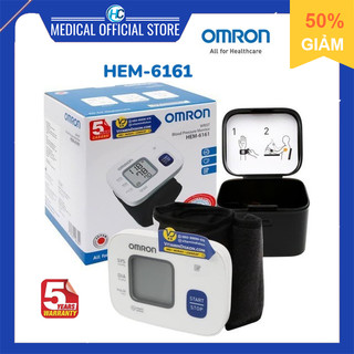 Máy đo huyết áp cổ tay omron hem-6161