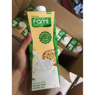 Sữa Fami 1 Lít Nguyên chất