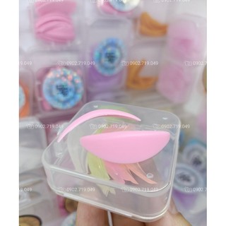 Tách lẻ trục uốn mi chiếc lá size ss hồng baby
