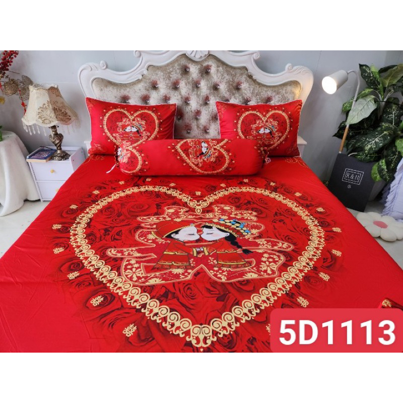 Ga gối thun lạnh 5D cao cấp
