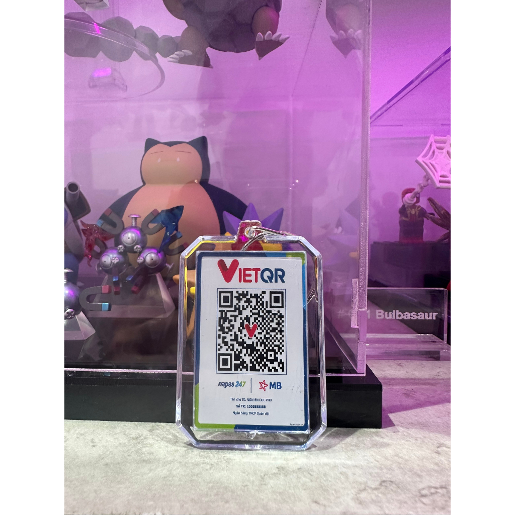 Móc khoá mica theo yêu cầu