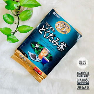 Trà Diếp Cá Orihiro - Orihiro Dokudami Tea 60 túi Nhật Bản