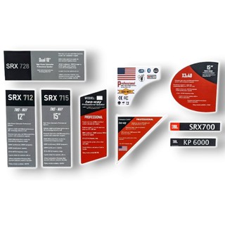Tem Dán Cho Thùng Loa , Lưới Loa , Sub , Full , Loa Kéo , Tay xách loa