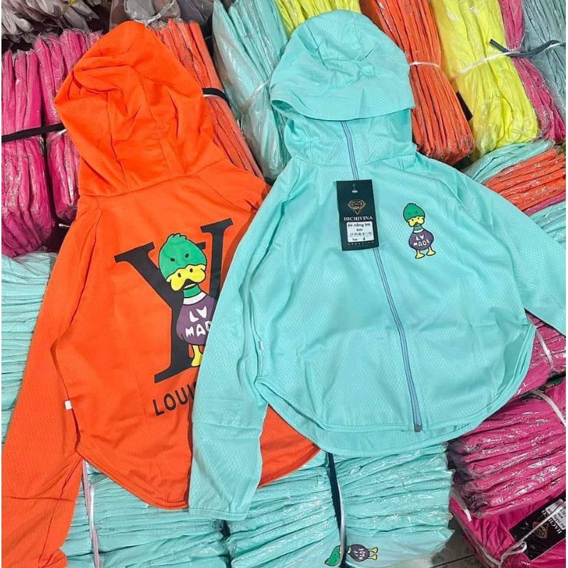 áo nắng hình con vịt