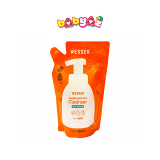 Nước rửa bình sữa núm vú wesser bịch dung tích 500ml