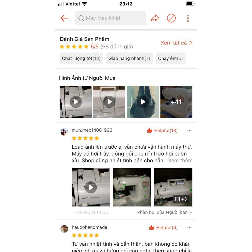 Máy may gia đình Brother Lisere