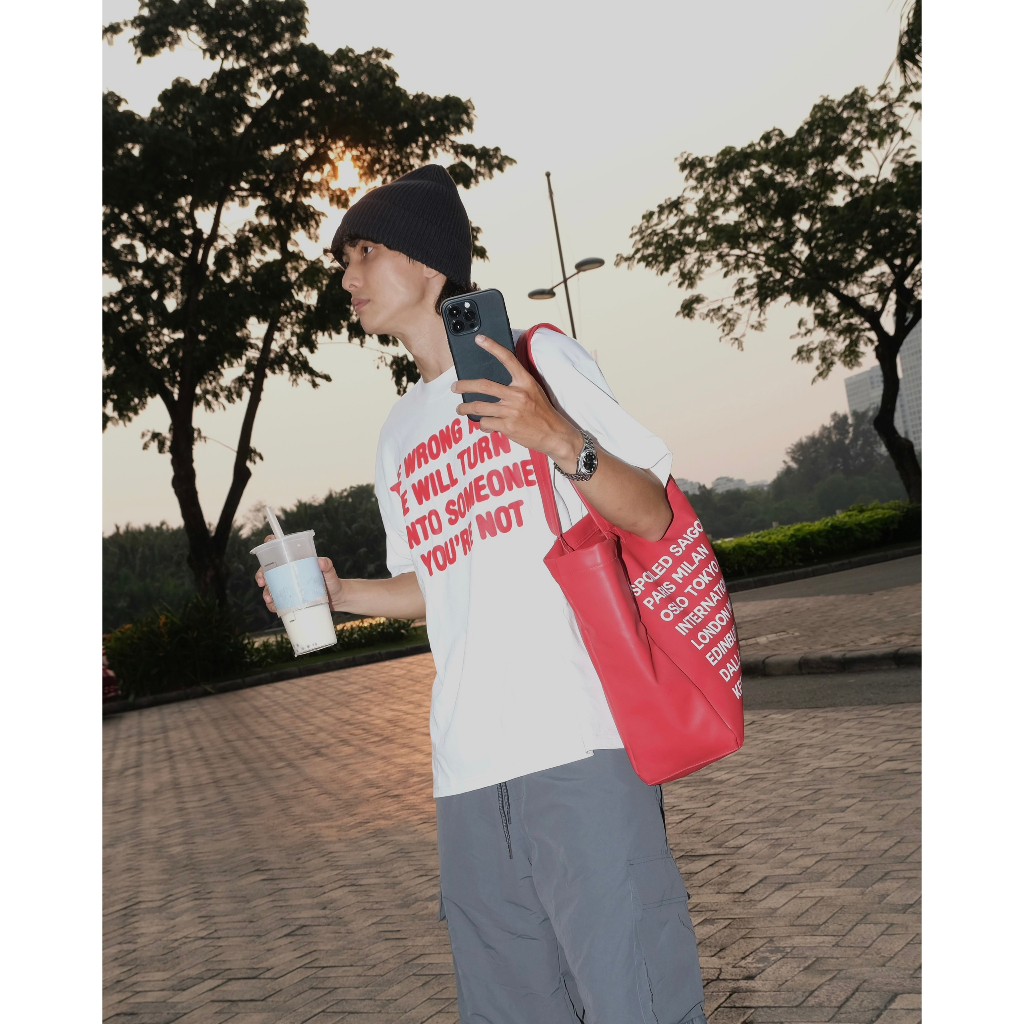 RIPOFFF Wrong Love T-shirt - Black/White