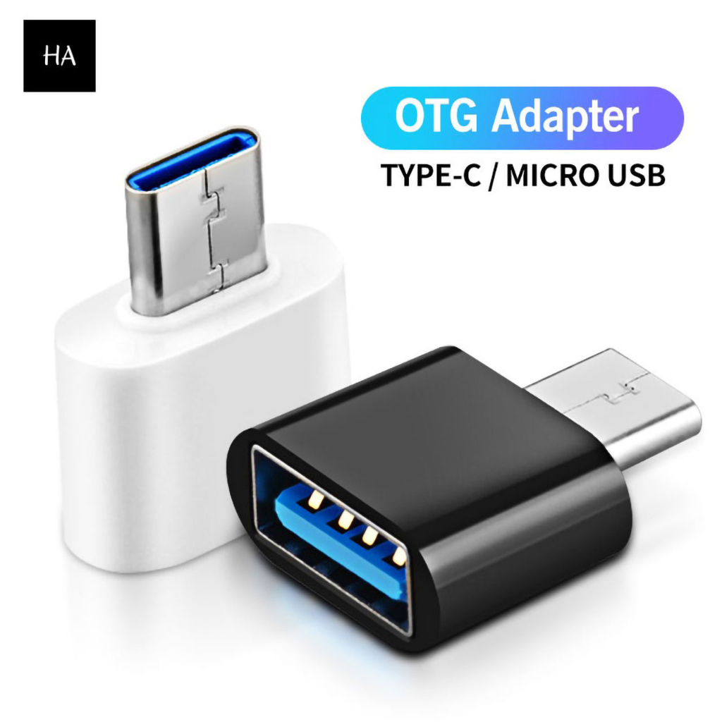 Đầu Chuyển Micro USB OTG Type C Sang USB Cho Điện Thoại - Máy Tính