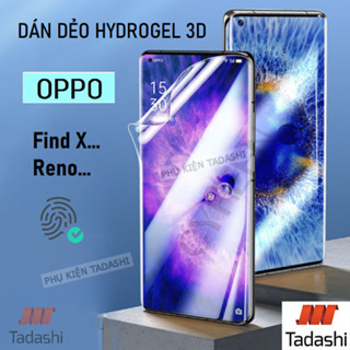 Miếng Dán Dẻo Hydrogel Oppo Find X6/ X6 Pro Find X3/X3 Pro/ X5 Pro X2/X2 Pro, Find X8 Pro Trong Suốt PPF Bảo vệ màn hình