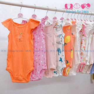 (Size 3-6m) Bodysuit bộ body chip hai dây / cánh tiên / ba lỗ mẫu mới 2023 hàng xuất các hãng cho bé (chọn mẫu)