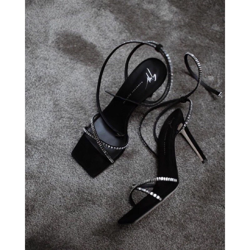 Sandan Cao gót Đính Đá Cao cấp 11P - Hàng VNXK Cao Cấp - Full size 34-40