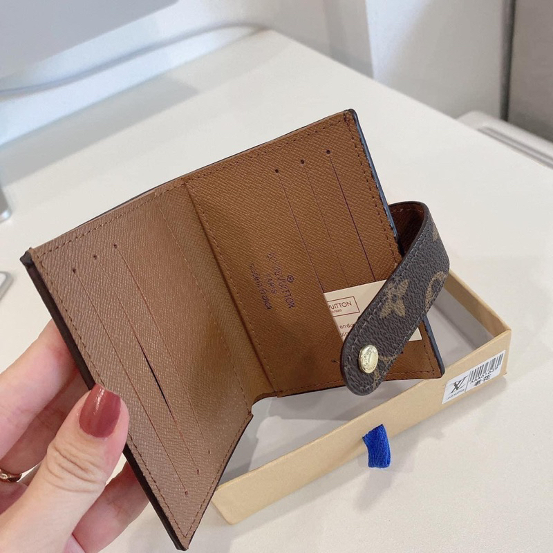 Túi ví mini lv để thẻ fullbox xịn sò nhìu ngăn