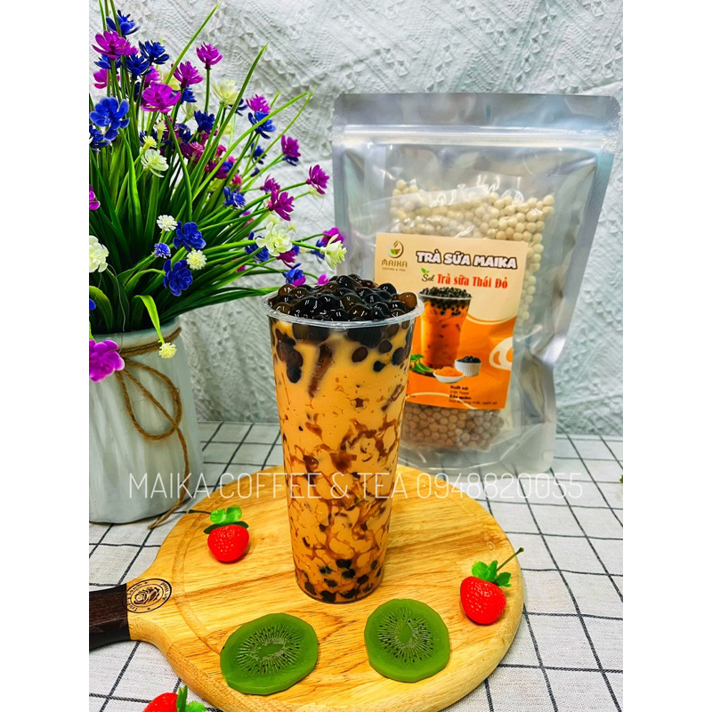 Sét trà sữa thái đỏ