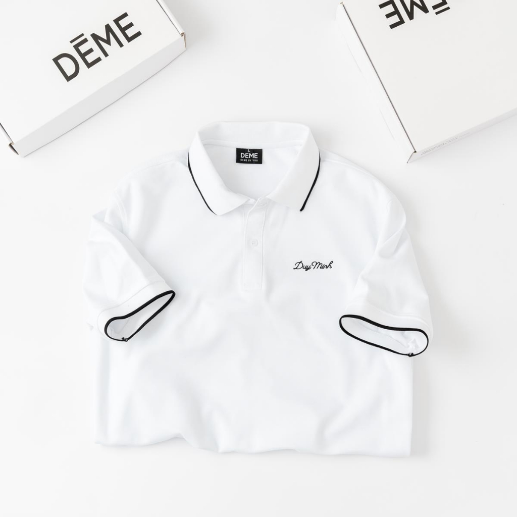 Áo Polo Nam Nữ, Áo Polo Thêu Tên Theo Yêu Cầu