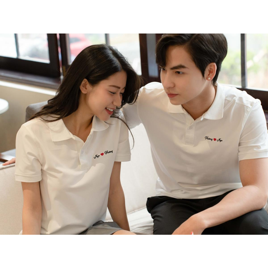 Áo Polo Nam Nữ, Áo Polo Thêu Tên Theo Yêu Cầu