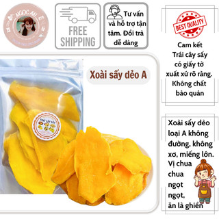 [250gr] Xoài Sấy Dẻo Loại A Túi Nửa Kí (Shop sỉ trái cây sấy)