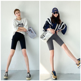 Quần legging nữ đùi ngố Quần tập gym nữ yoga biker short nâng mông Cao cấp Hàn Quốc
