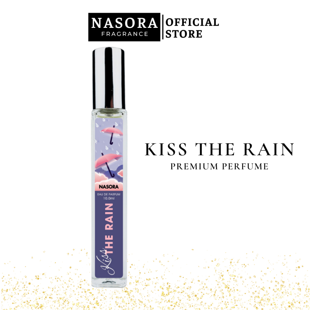 Nước Hoa Nữ Nasora Kiss The Rain Hương Thơm Tươi Mát, Ngọt Ngào, Trong Sáng, Dạng Xịt 10ML