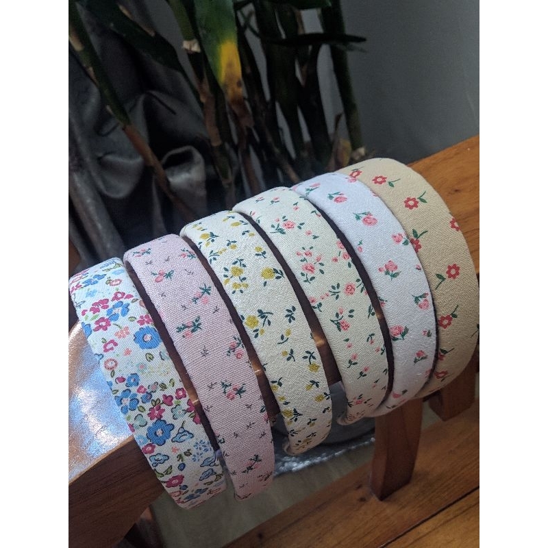 Bờm tóc, cài tóc, băng đô vải handmade