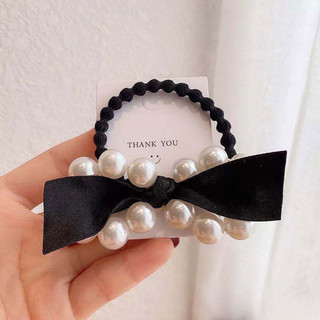 ( đi đơn từ 50k) Dây cột tóc nơ dễ thương cho nữ, 50g dây thun cột tóc