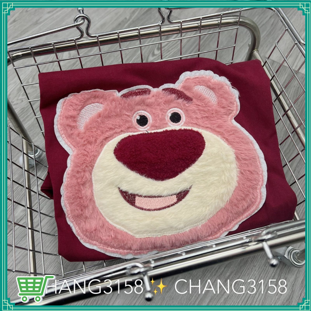 Áo thun nữ nam tay lỡ form rộng Gấu Thêu Oversize Unisex chất cotton siêu đẹp vải dày dặn | BigBuy360 - bigbuy360.vn