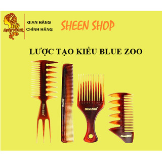 Bộ Lược Tạo Kiểu Tóc blue zoo.màu hổ phách