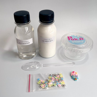 Kit DIY làm slime Glossy Basic (Slime sữa, bóng)