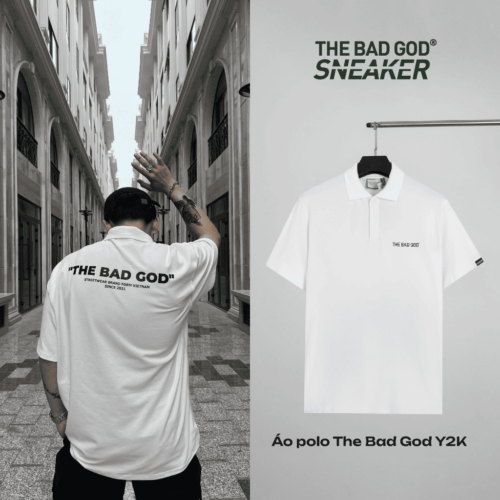 Áo Polo Nam The Bad God Y2K SS 2023