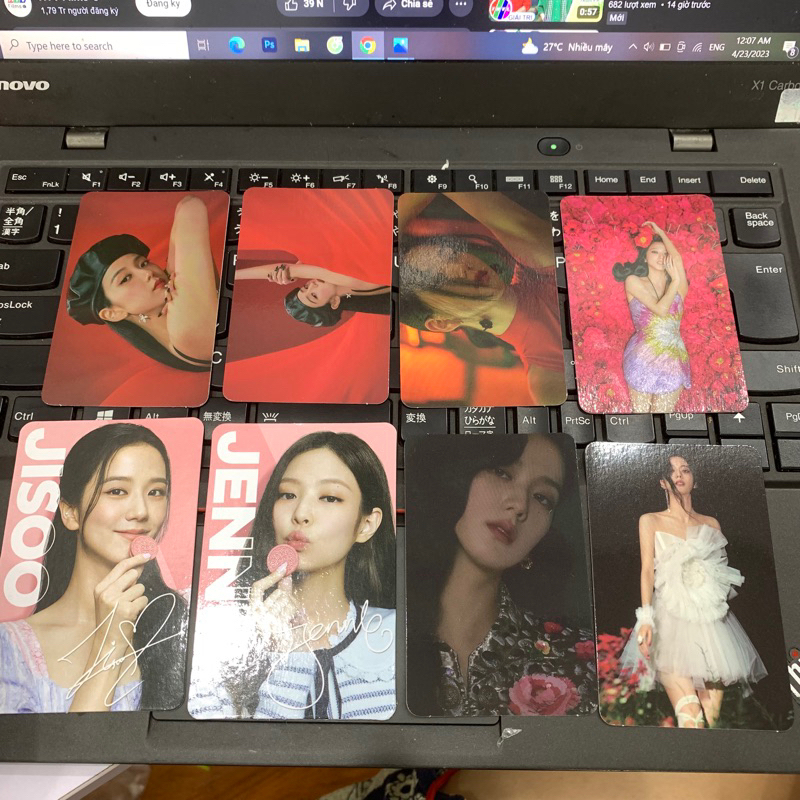 Card off - Thẻ bài thần tượng chính hãng BlackPink