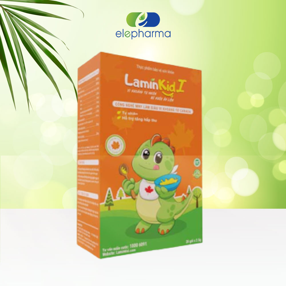 Cốm LAMINKID hộp 100g hỗ trợ hệ tiêu hóa và tăng cường sức đề kháng