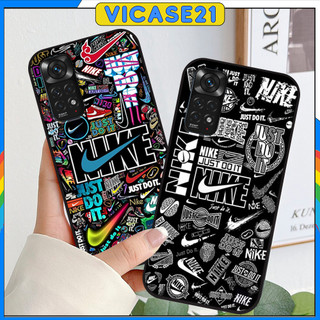 Ốp xiaomi redmi note 11 - note 11s - redmi note 11 pro - redmi note 11 pro+ in hình nike cạnh viền vuông silicon