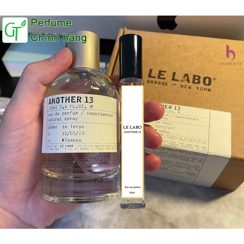 Nước Hoa Mini Unisex Le Labo Another 13 - Chai Chiết 10ml - Eau de Parfum