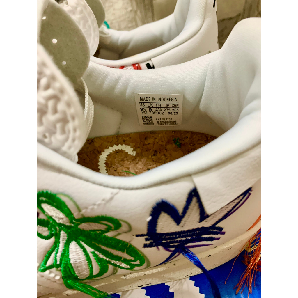 Giày thể thao Adidas Superstar Superearth, Giày adidas sò  NEW FULLBOX + BILL