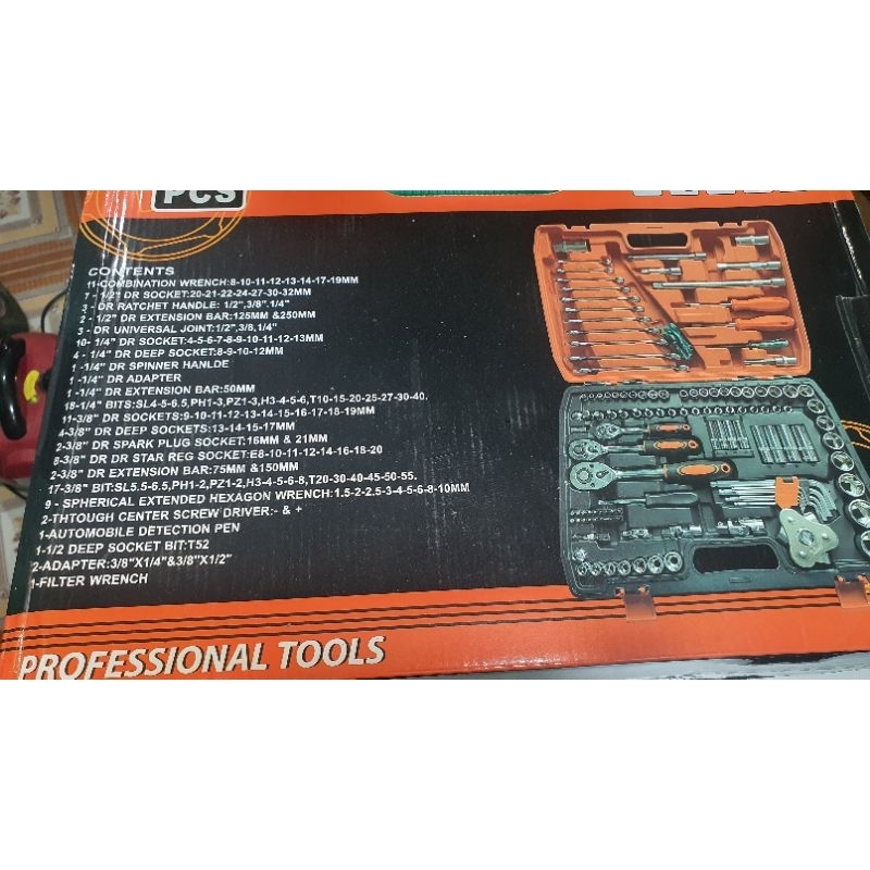 Dụng cụ sửa chữa oto xe máy 121 chi tiết