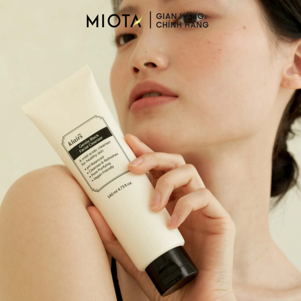 Sữa Rửa Mặt Klairs Sạch Sâu Gentle Black Facial Cleanser 20ml/140ml