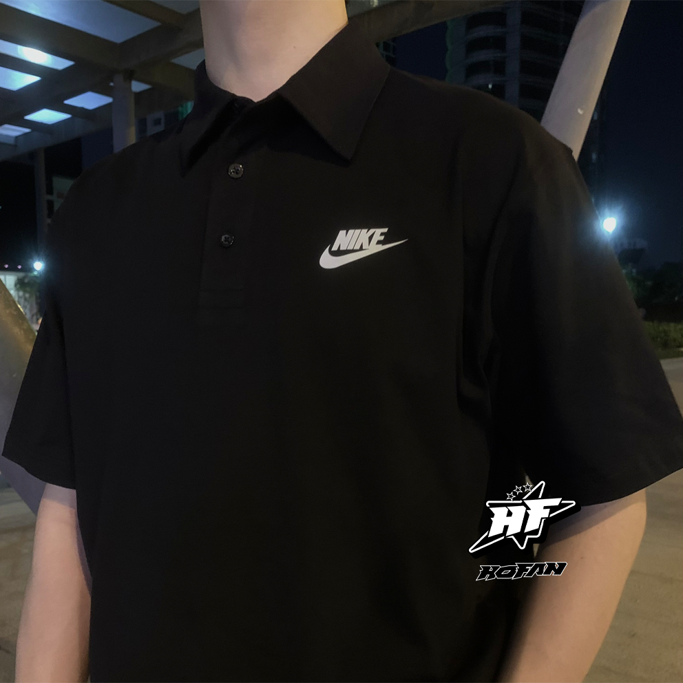 Áo polo NIKE BASIC cotton cao cấp co giãn thoáng mát form oversize nhiều màu cho nam và nữ