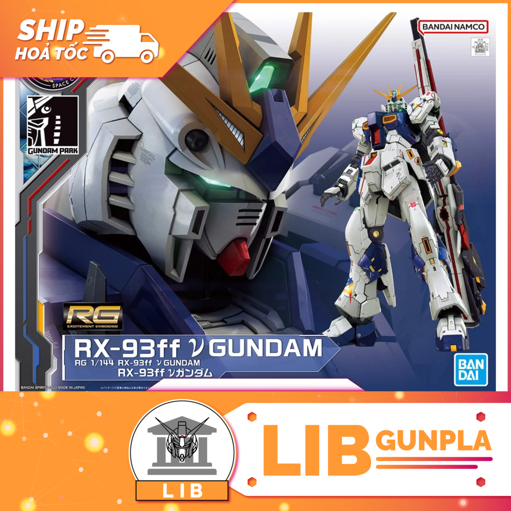 Mô hình lắp ráp Gundam RG Rx-93ff Nu Gundam