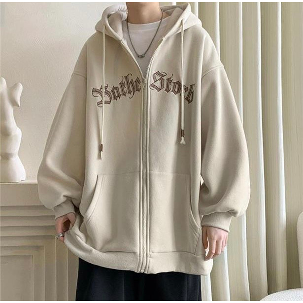 Áo Khoác Hoodie Nam Nữ Form Rộng Unisex Nỉ Bông Màu Xám, Áo Khoác Hoodie Unisex, Áo Hoodie Có Mũ | BigBuy360 - bigbuy360.vn