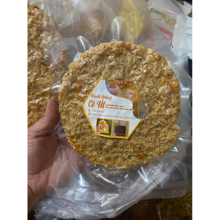 1 miếng cơm cháy siêu chà bông tròn 11cm