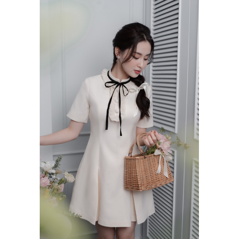 CÉLESTE - Váy Nơ Amelia Dress