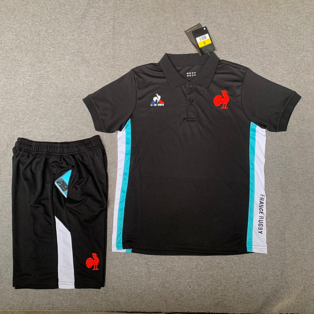 Áo Bóng Đá Đội Tuyển Pháp, Quần Có Túi - Vải Polyester Gai Thái Cao Cấp