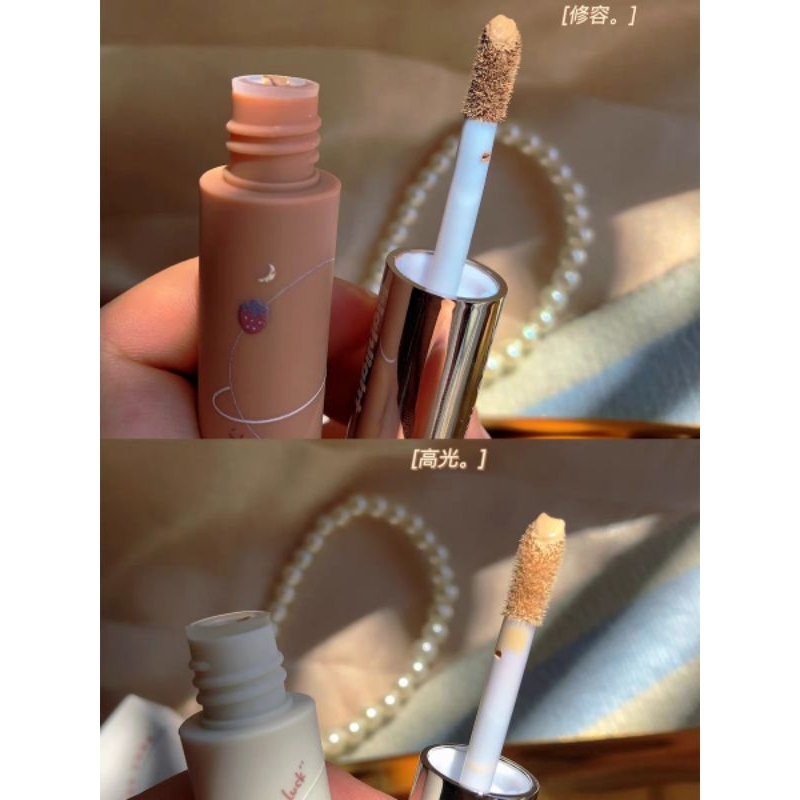 GOGO TALES - Bút tạo khối bắt sáng 2 đầu Gogo Tales Silky Shadow Highlighter Fluid